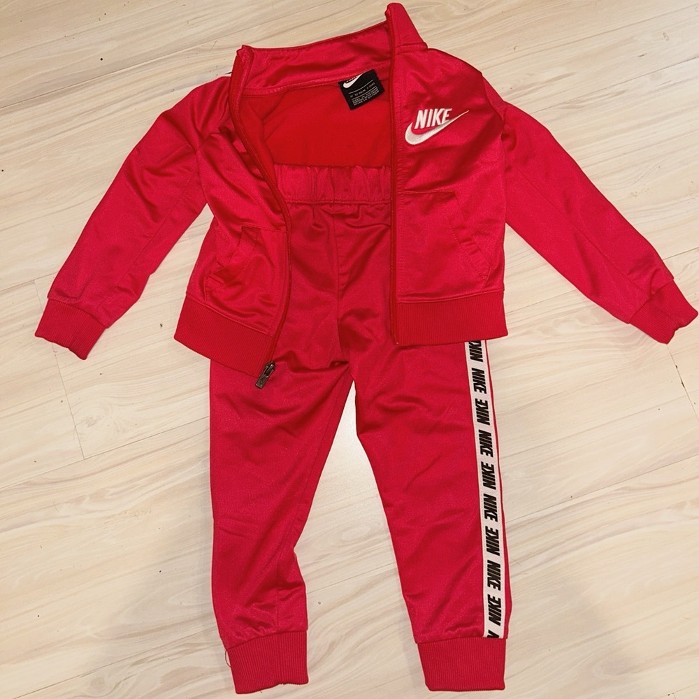 Nike Pink Tracksuit Set